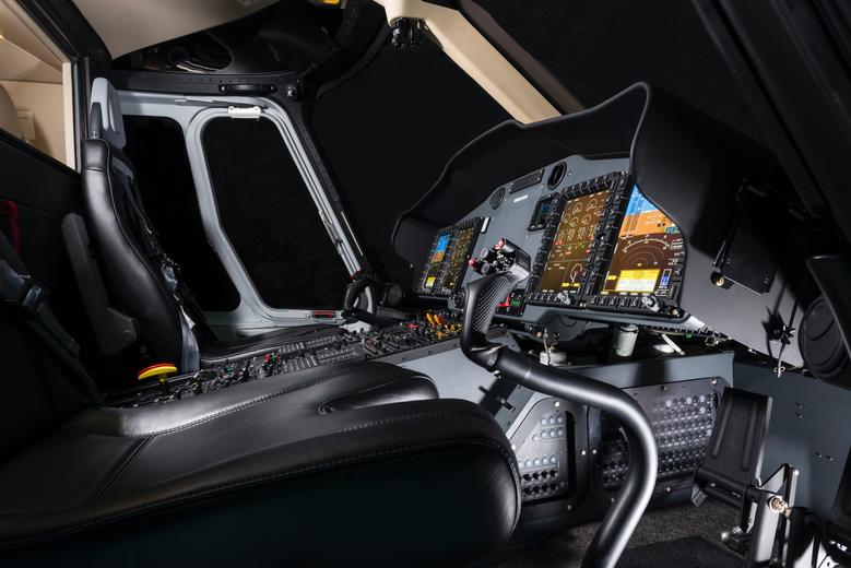 Helicopter cockpit
